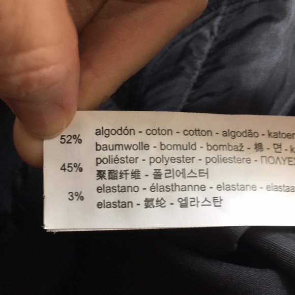 Zara Skinny Black Stretchy Strait Ankle Pants - Picture 6 of 6